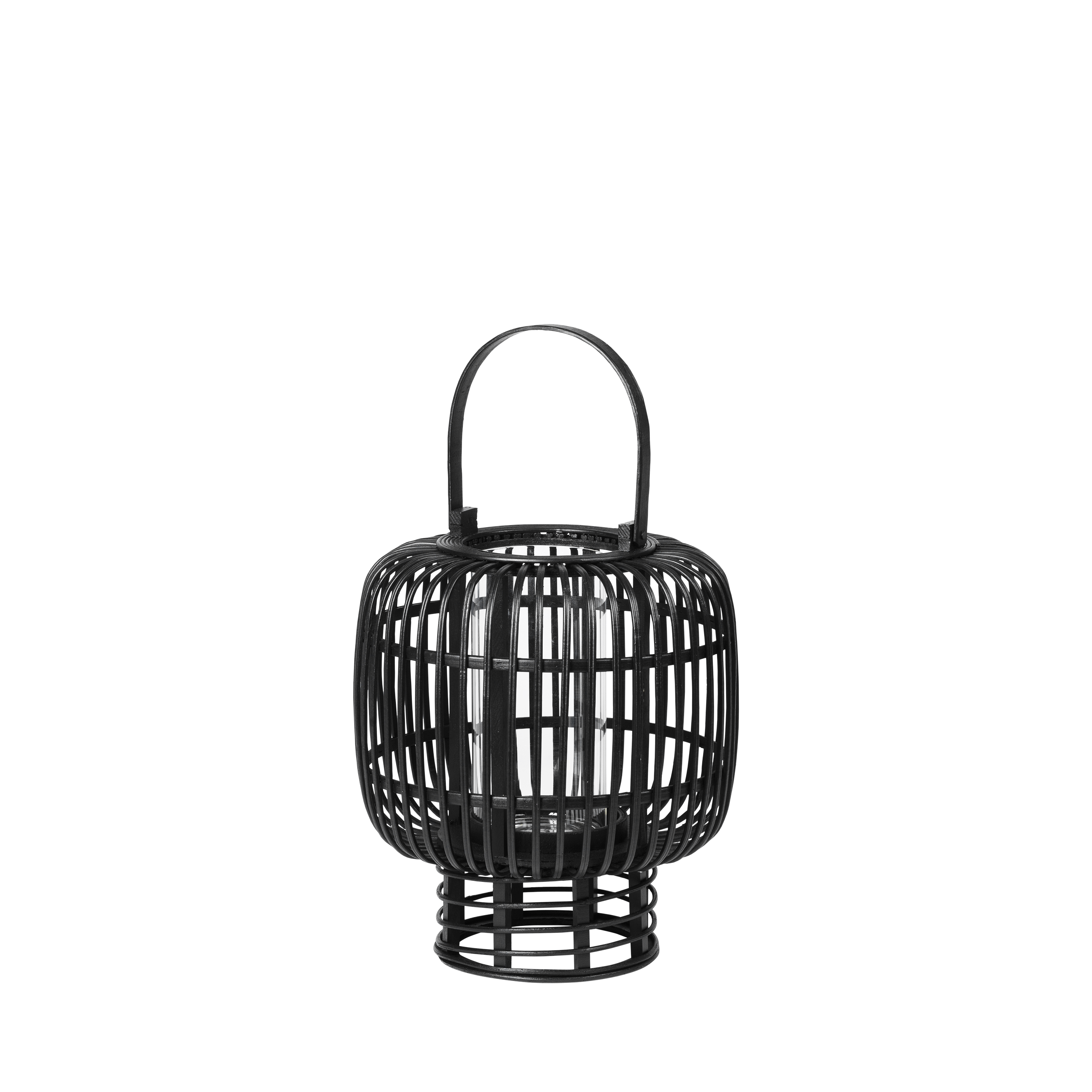 Goran Lantern 33cm Black | The Garden Society