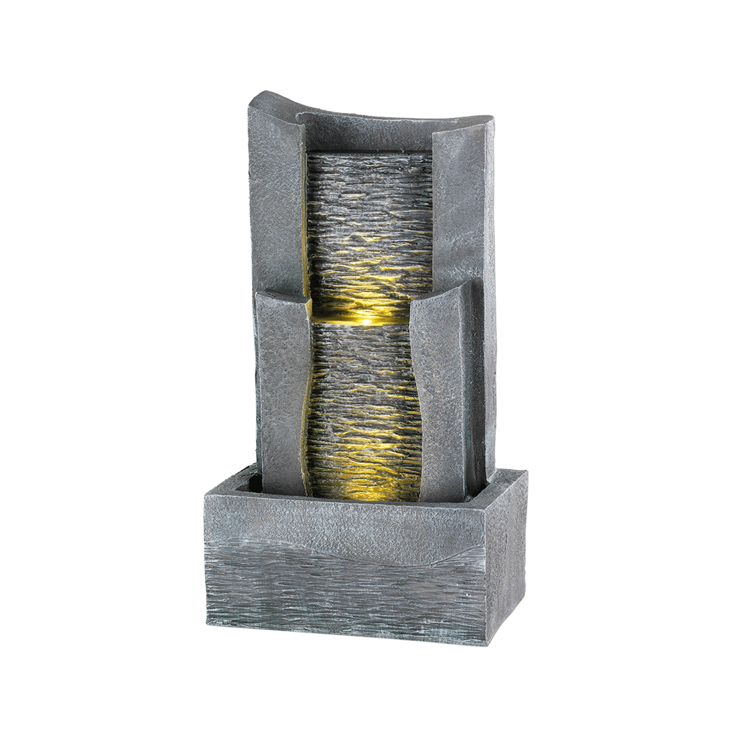 Slate Fall Face Water Feature, 61cm | The Garden Society